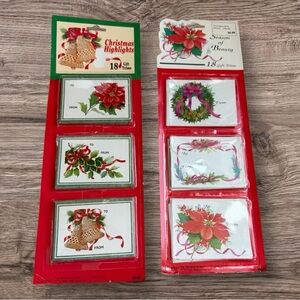Vintage Christmas Gift Tags by Eureka - 2 Packages
